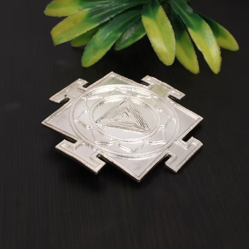 Solar Chakra Charm 92.5 Solid Silver Pendant