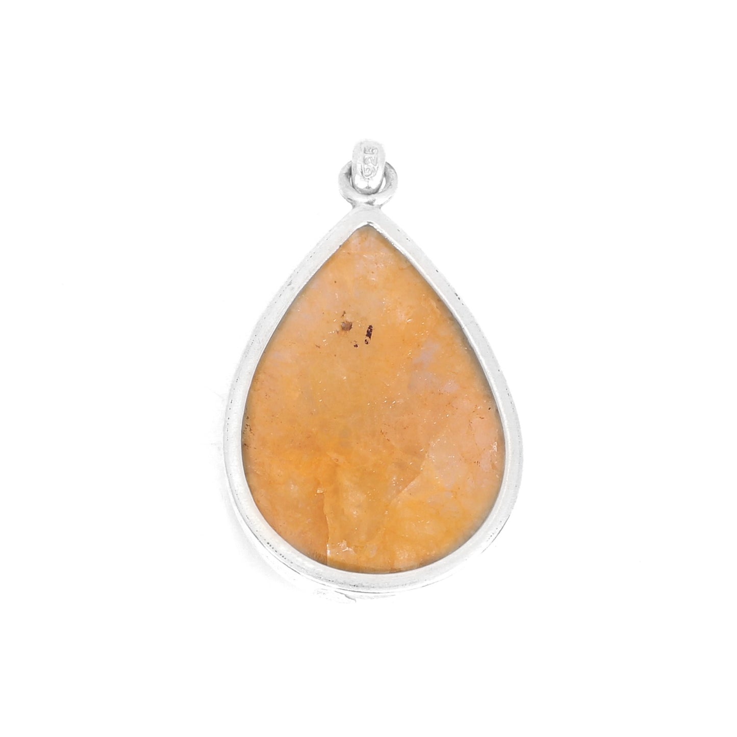 Yellow Aventurine Silver Pendant