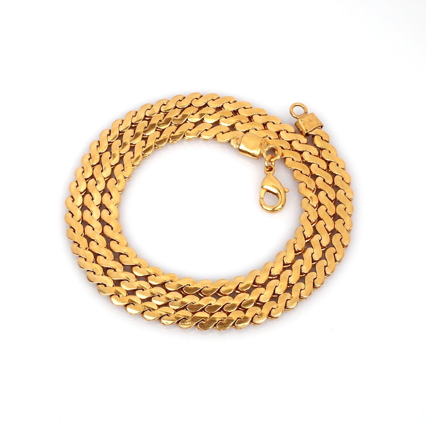 Cuban Brass Link Chain