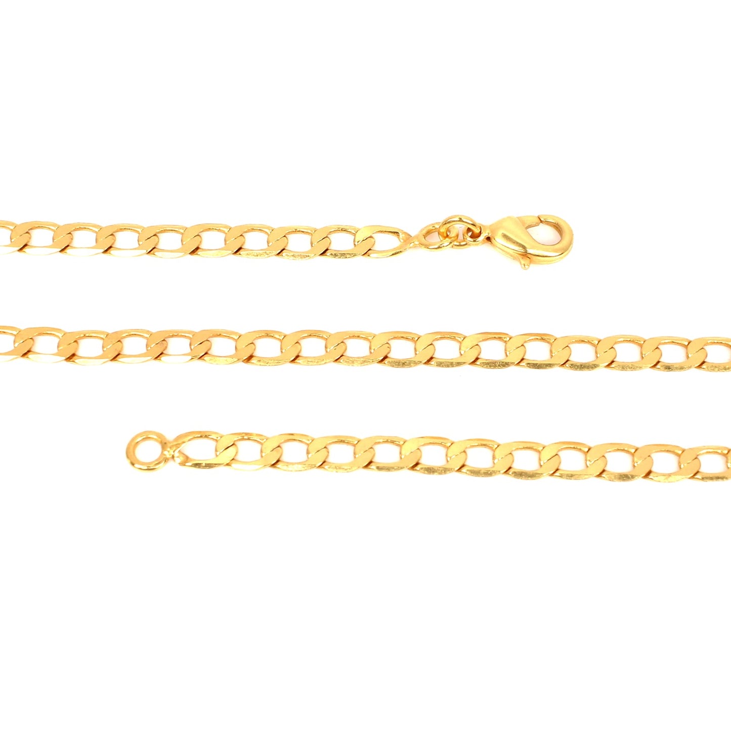 Vintage 17" Gold Curb Chain