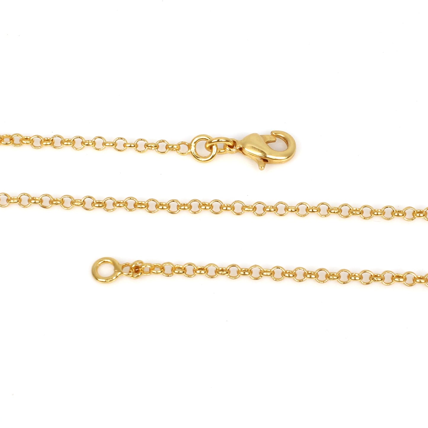 Infinity Link Brass Chain