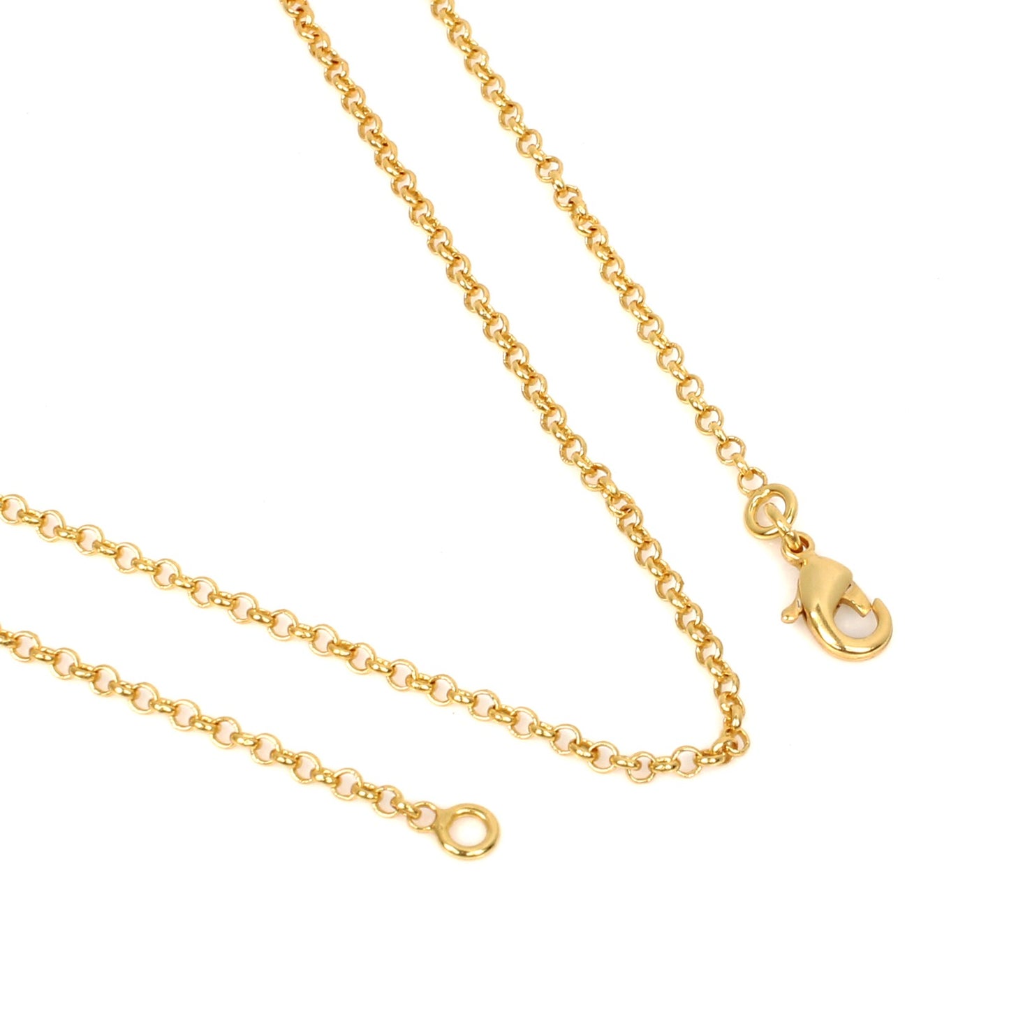 Infinity Link Brass Chain