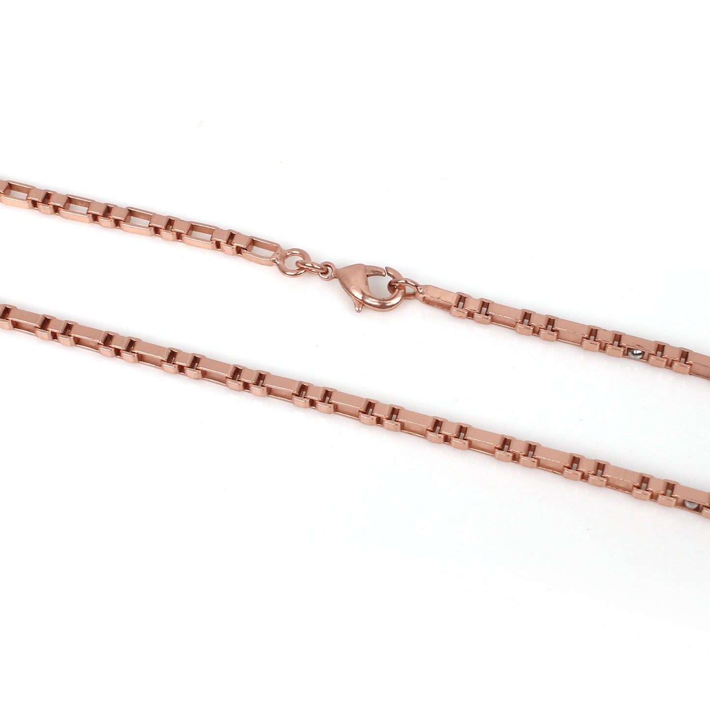 Rose Gold Box Link Chain