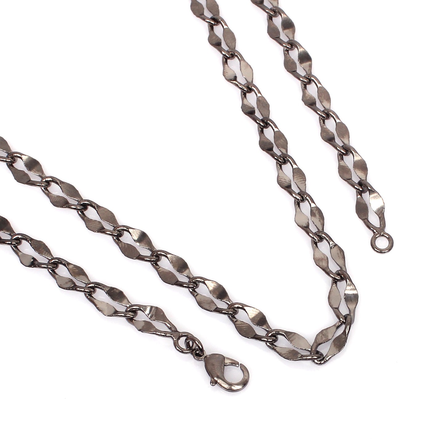 Heritage Black Ruthenium Plating Brass Chain