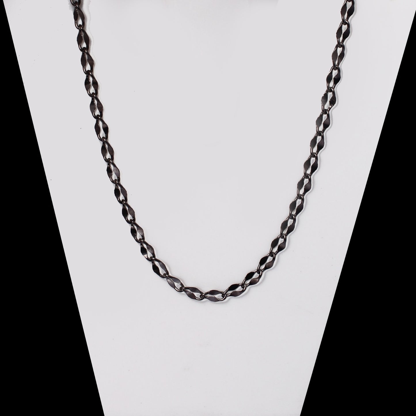 Heritage Black Ruthenium Plating Brass Chain