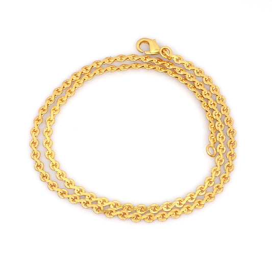 Gold Plated Curb Chain