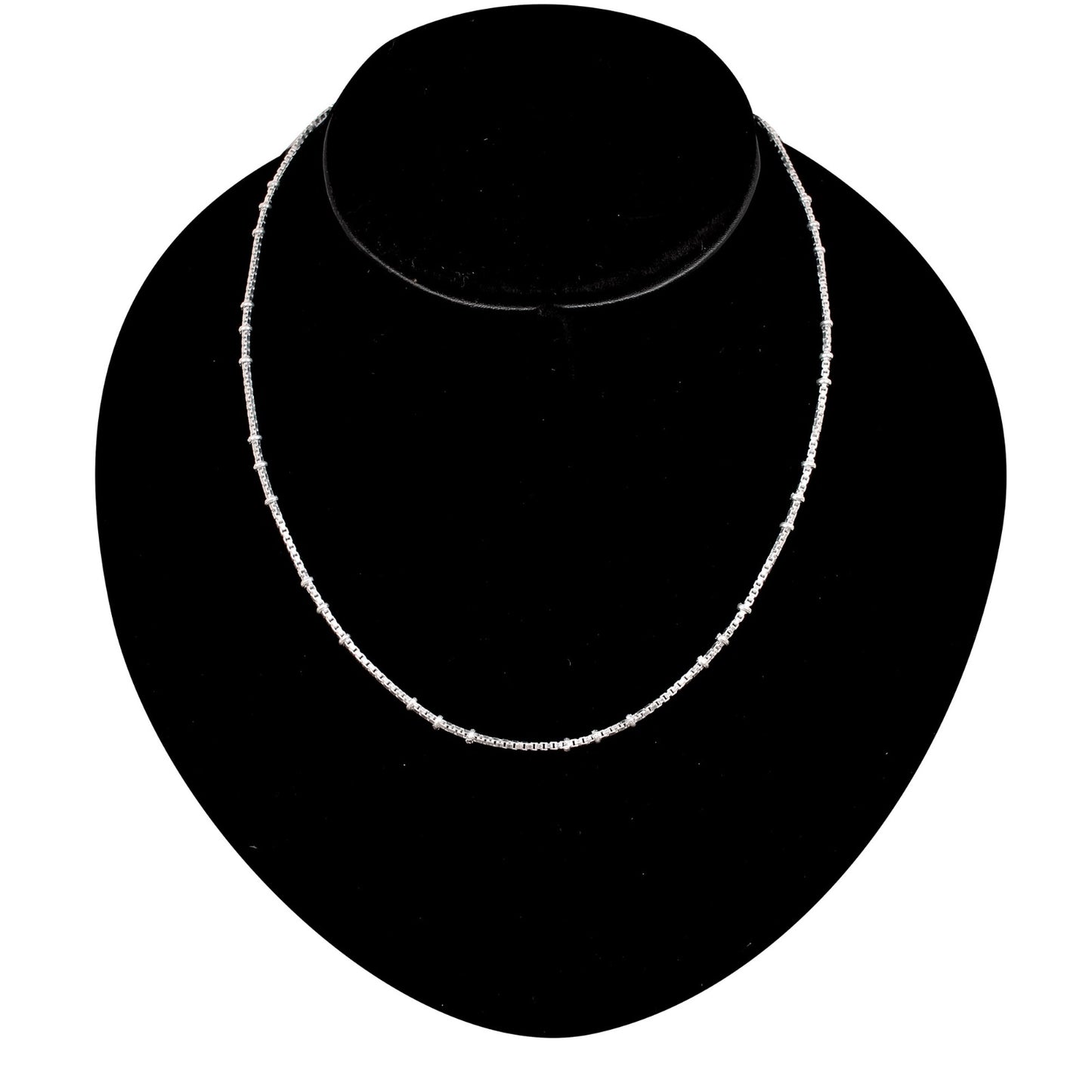 925 Solid Silver 18 Inches Designer Unisex Box Chain