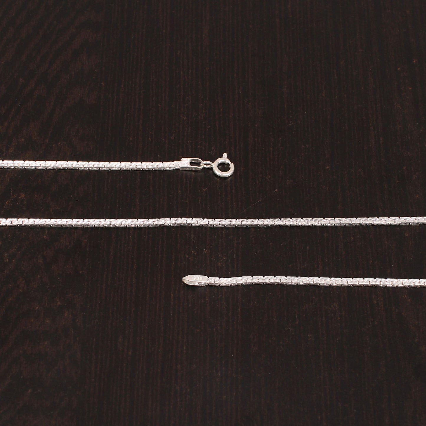 925 Sterling Silver 18 Inches Unisex Box Chain