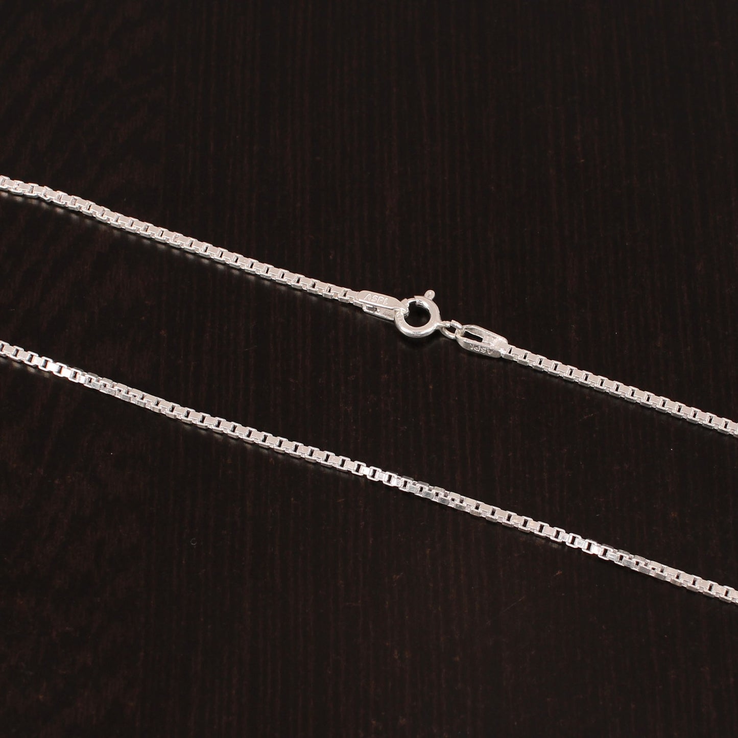 925 Silver 18 Inches Unisex Designer Box Chain