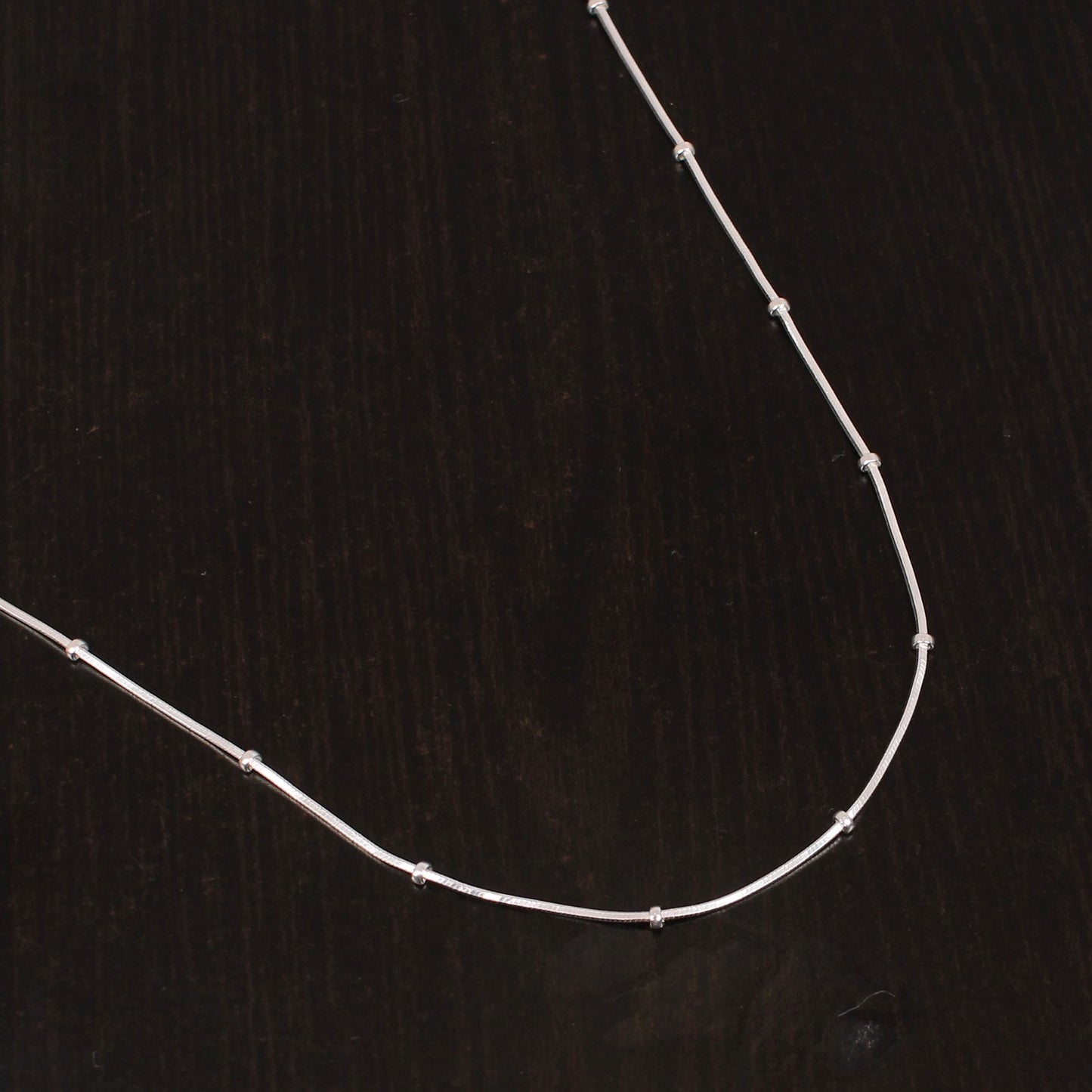 925 Sterling Silver 18 Inches Satellite Unisex Chain