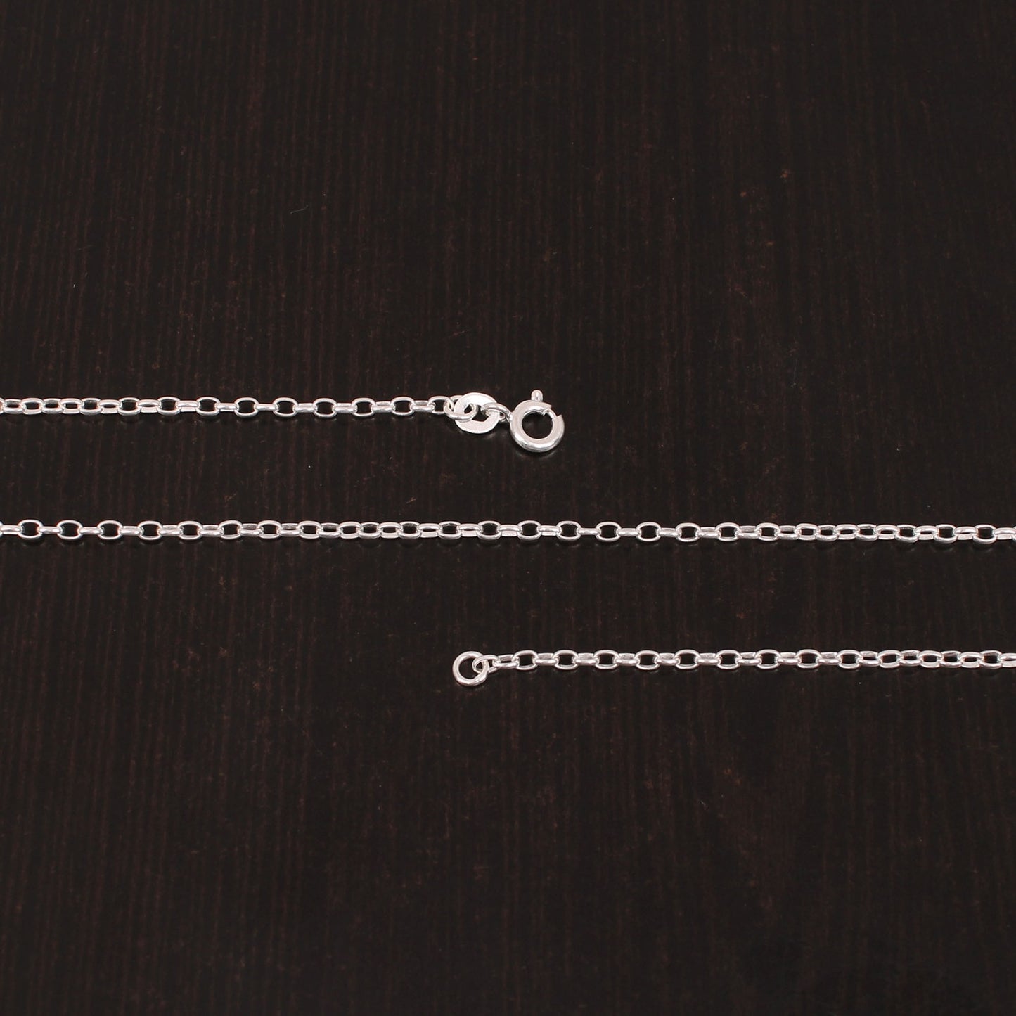 925 Silver 18 Inches Unisex Cable Chain