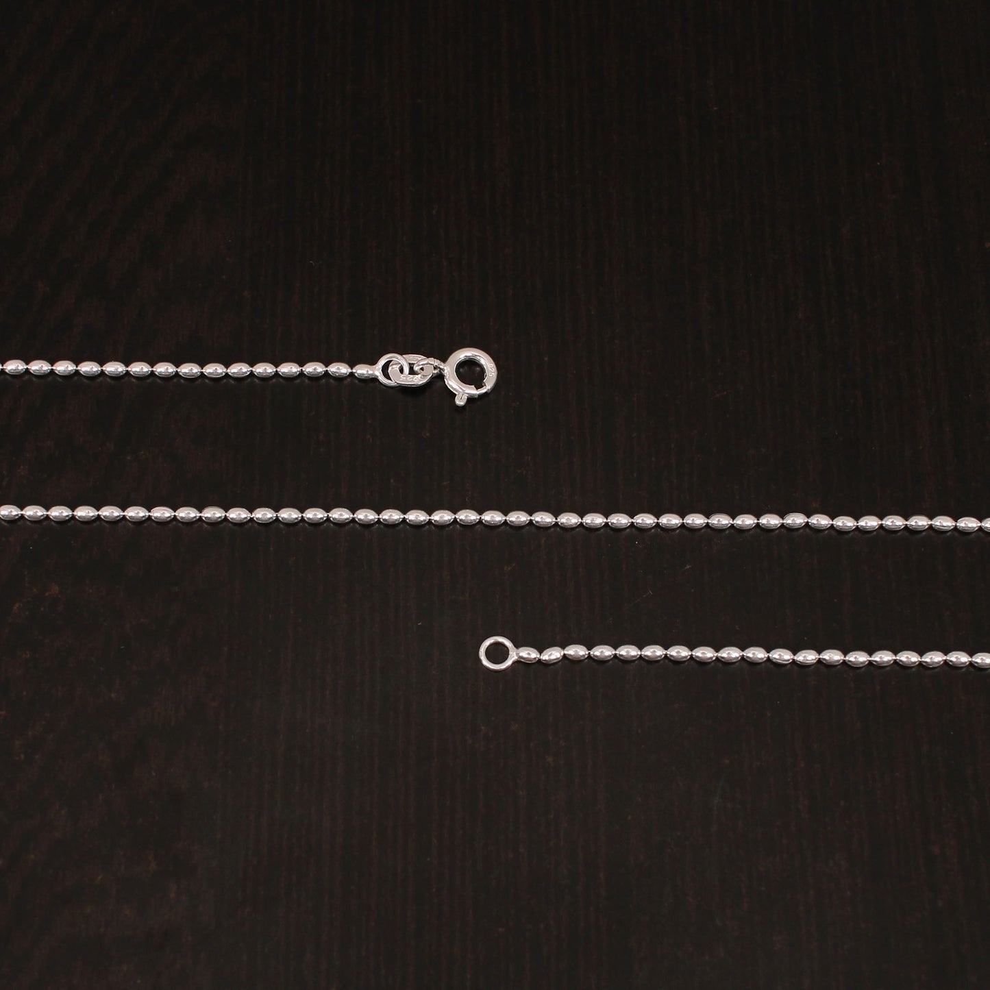 925 Sterling Silver 18 Inches Italian Unisex Rolo Chain