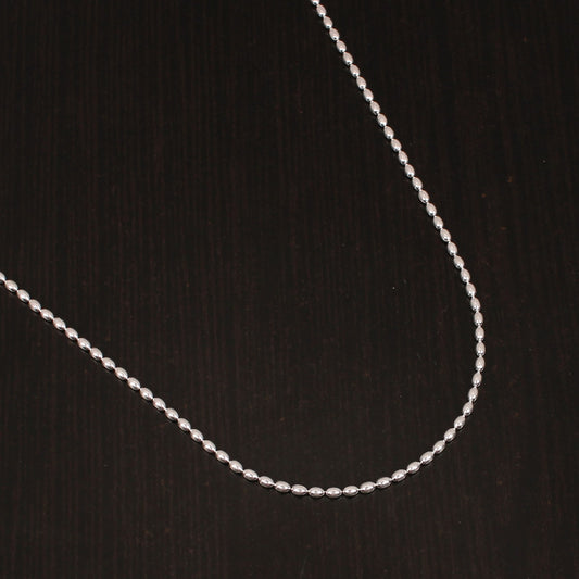 925 Sterling Silver 18 Inches Italian Unisex Rolo Chain