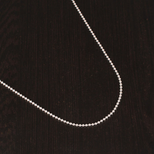 925 Sterling Silver 18 Inches Unisex Rolo Chain