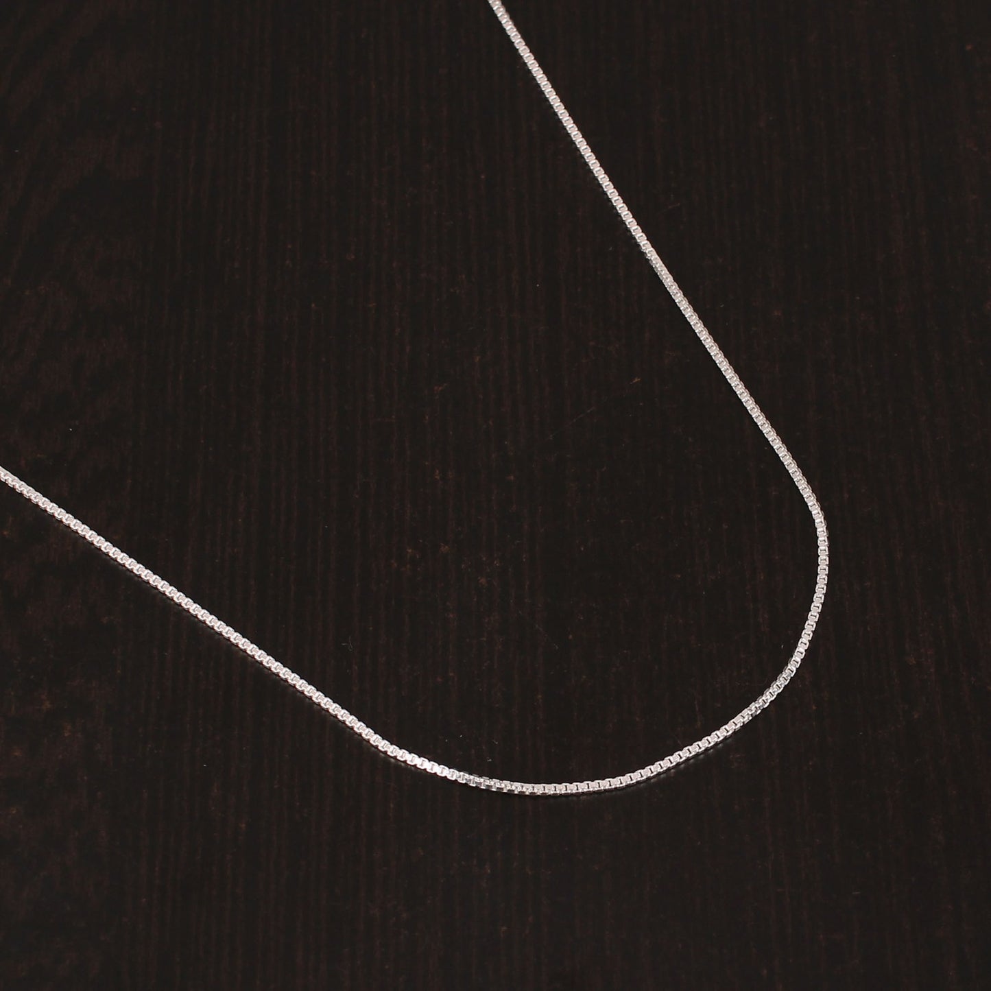 925 Solid Silver 18 Inches Unisex Box Chain