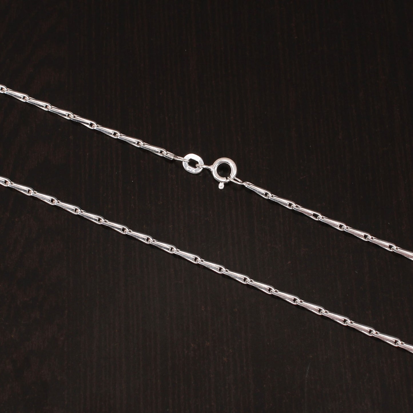 925 Sterling Silver 18 Inches Designer Link Chain