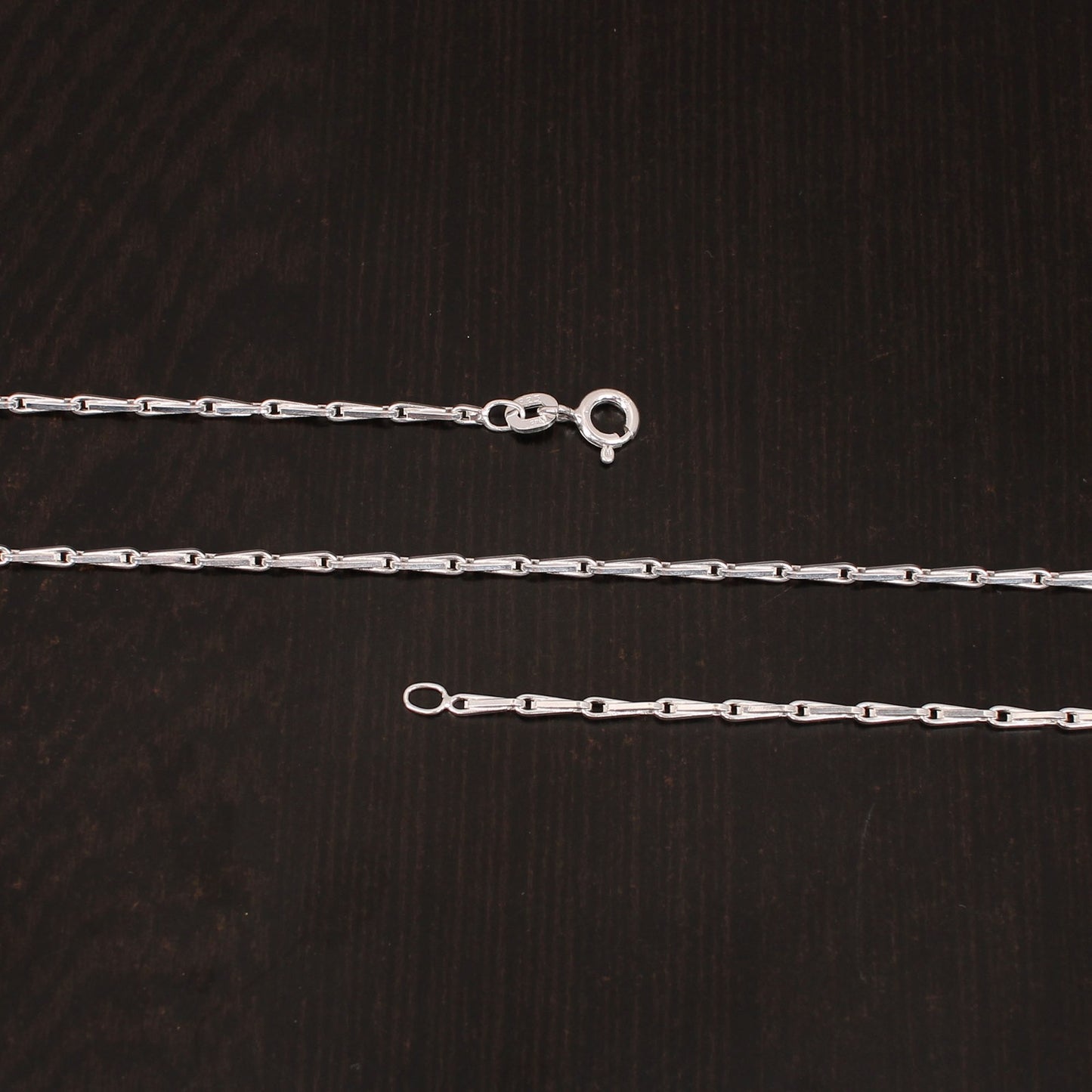 925 Sterling Silver 18 Inches Designer Link Chain