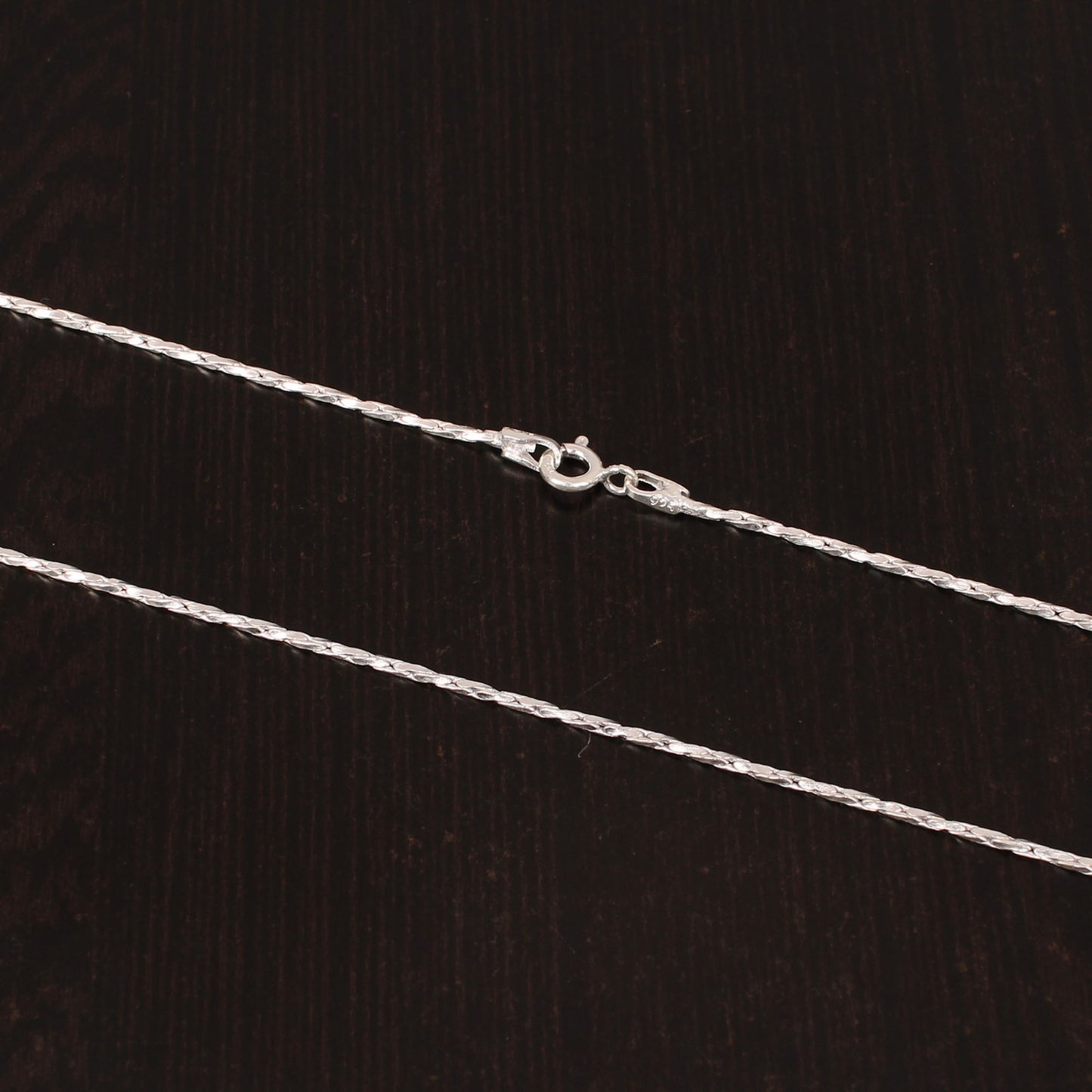 925 Sterling Silver 18 Inches Palma Unisex Chain