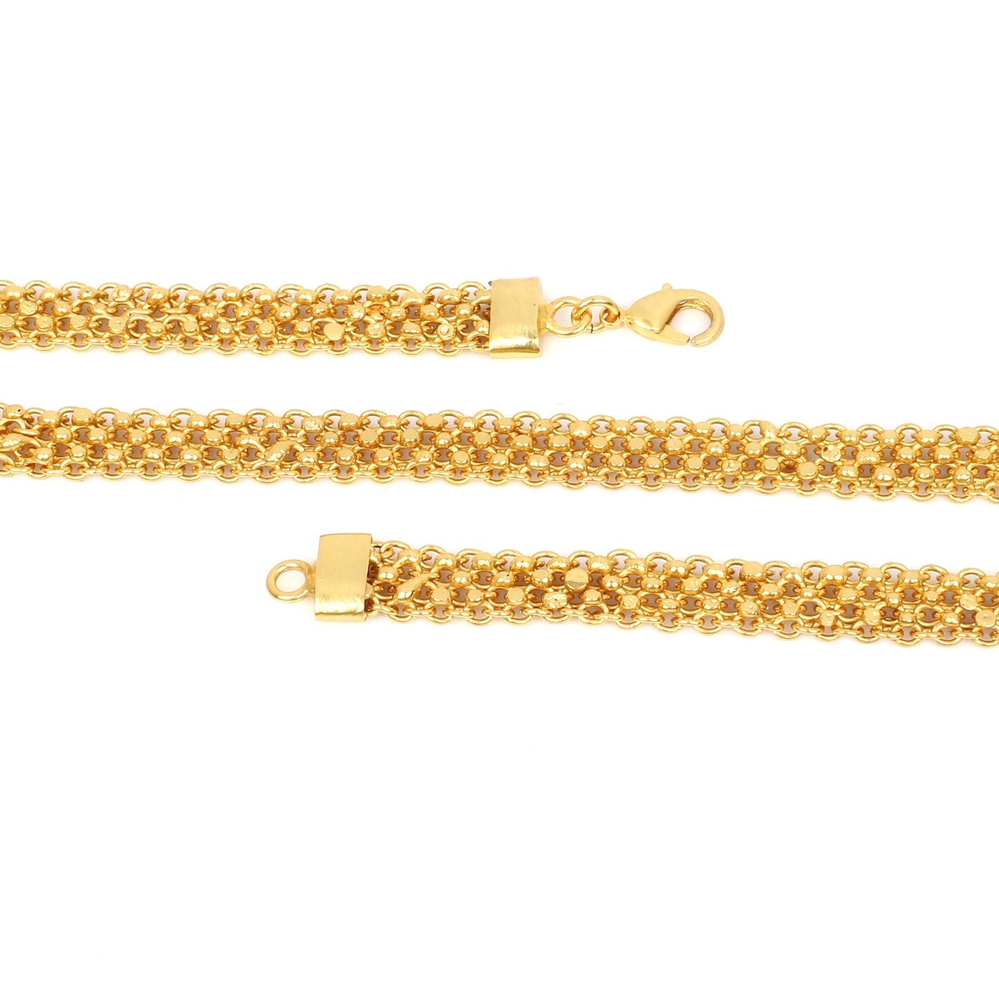 Heirloom Gold Plated Brass Chain