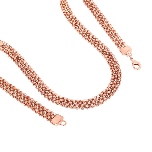 Heirloom Rose Gold Brass Chain