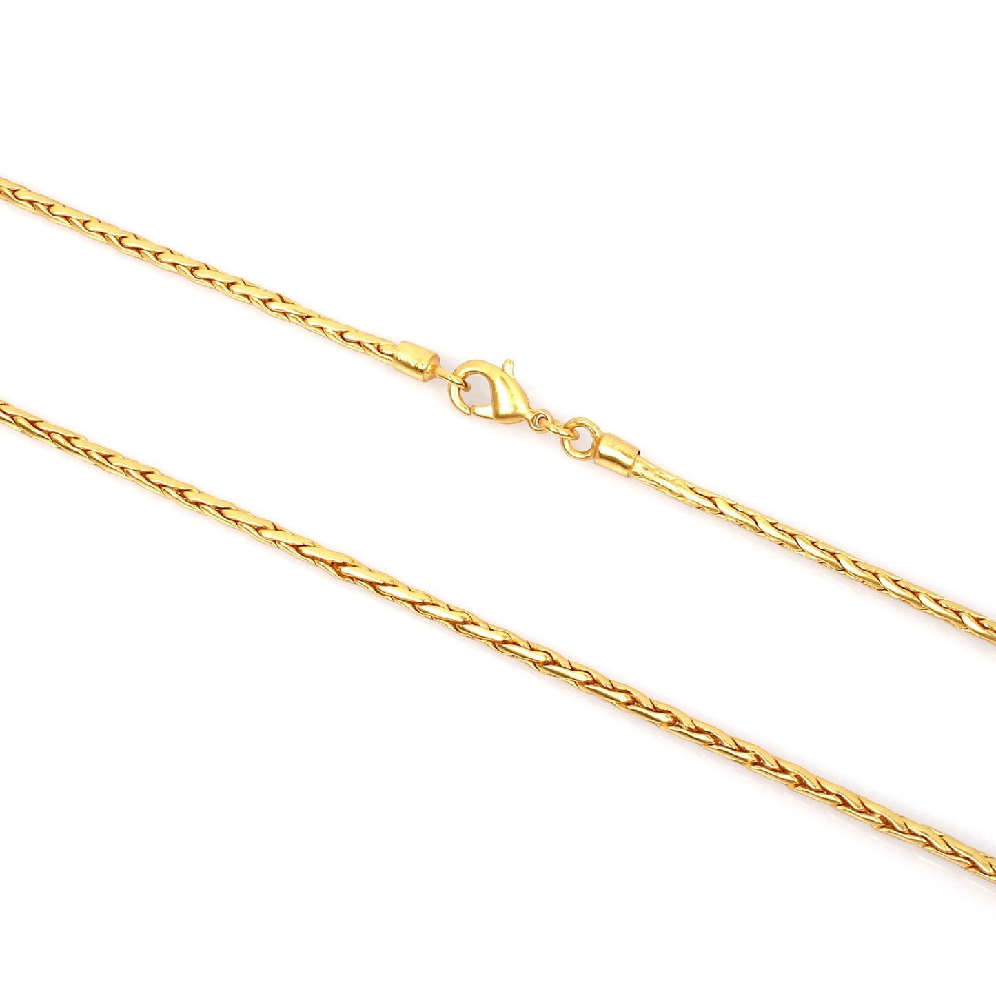 Gold Plated Brass Rope Chain