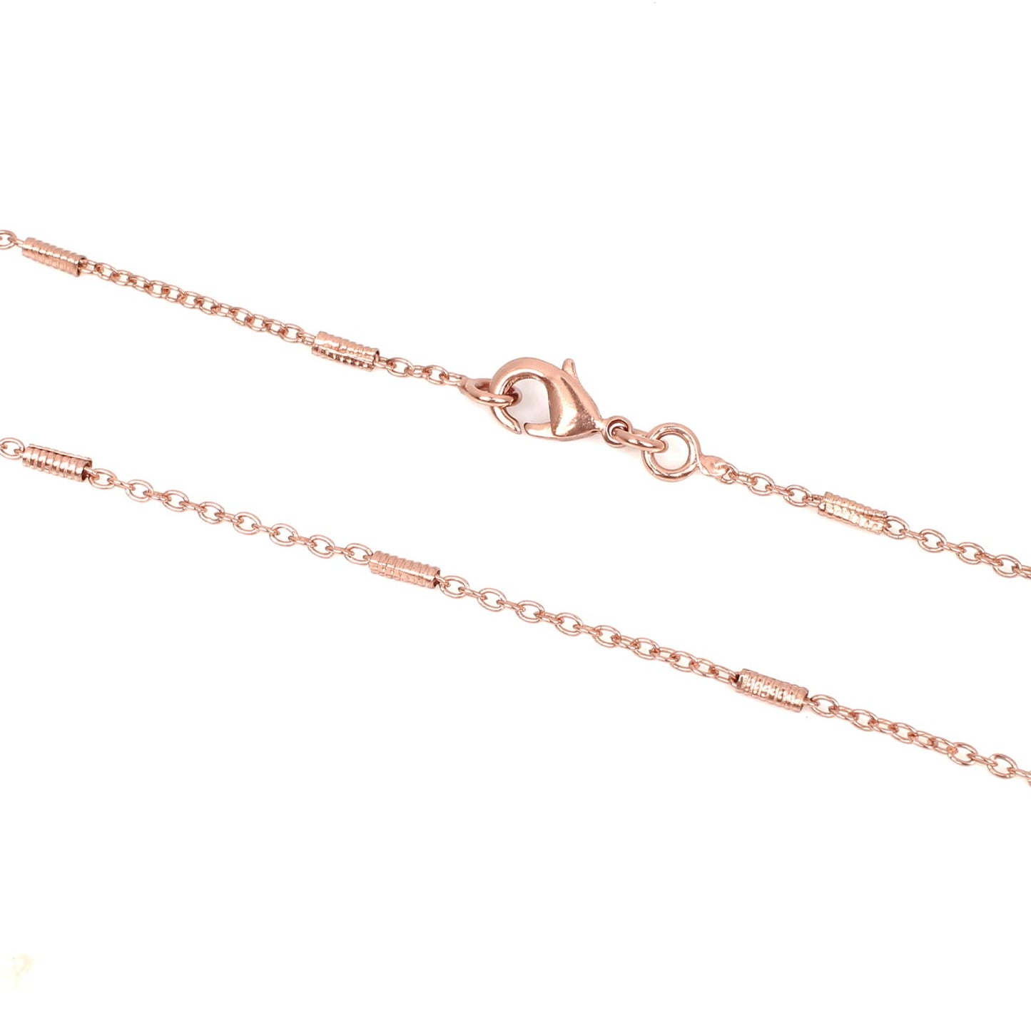 Rose Gold Bar Chain