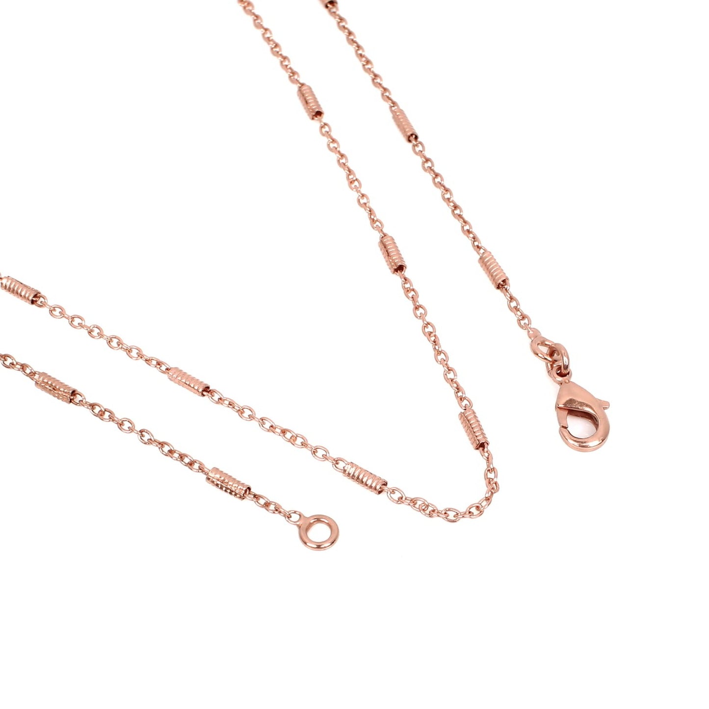 Rose Gold Bar Chain