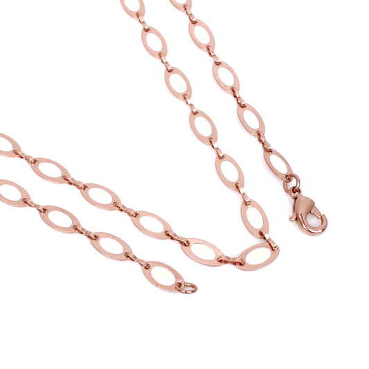Oval Coin Link Chain