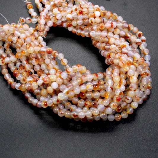 Multi Shaded Carnelian Beads Strands