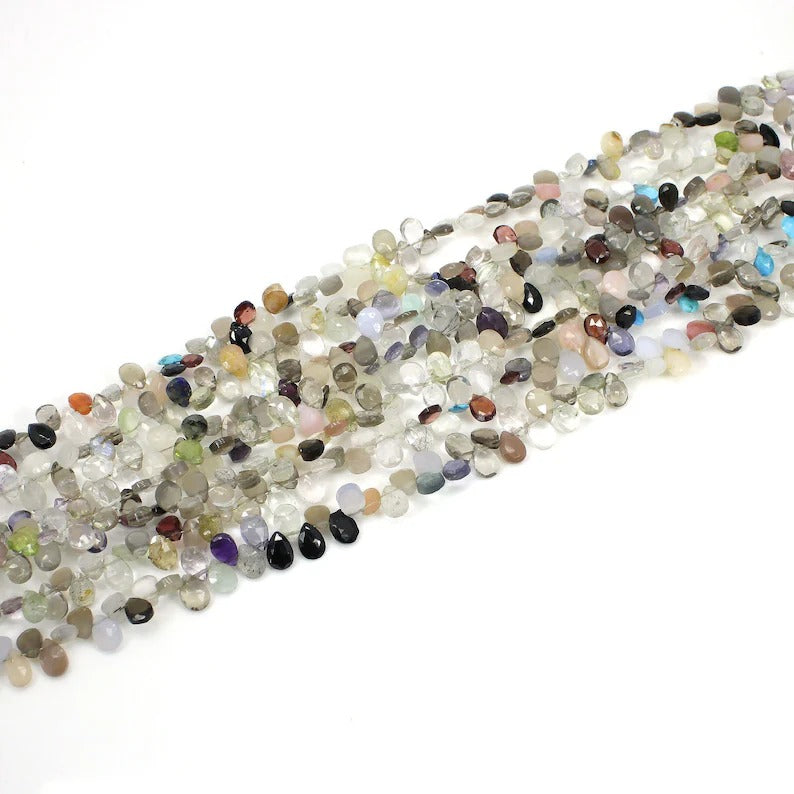 Natural Multi Gemstone Beads