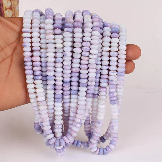 Natural Lavender Opal Beads