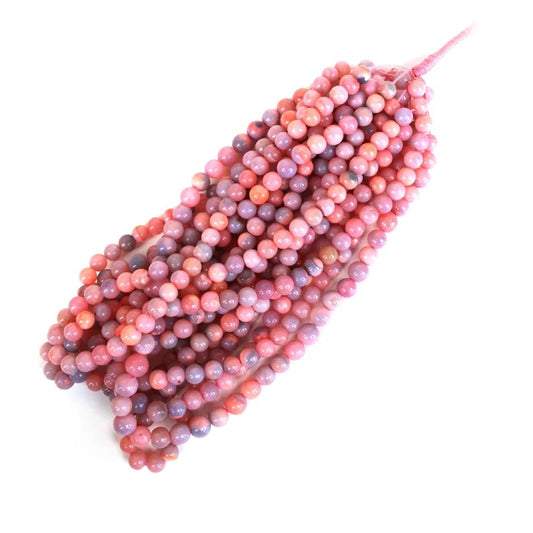 Natural Pink Shaded Opal Beads