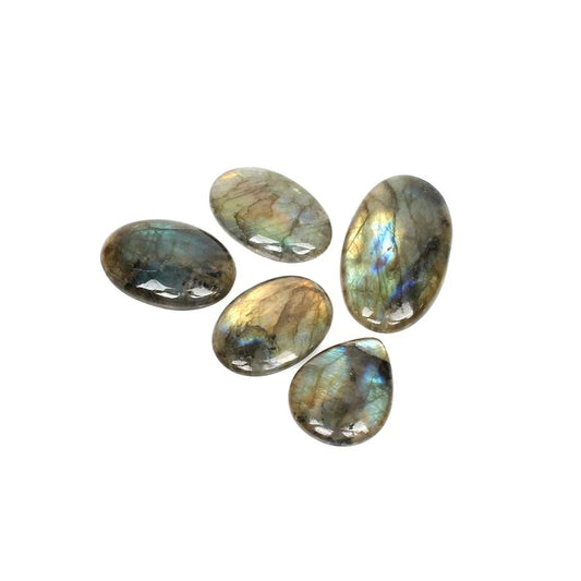 Mix Shape Blue Flashy Labradorite 50 Gram Gemstone Lot