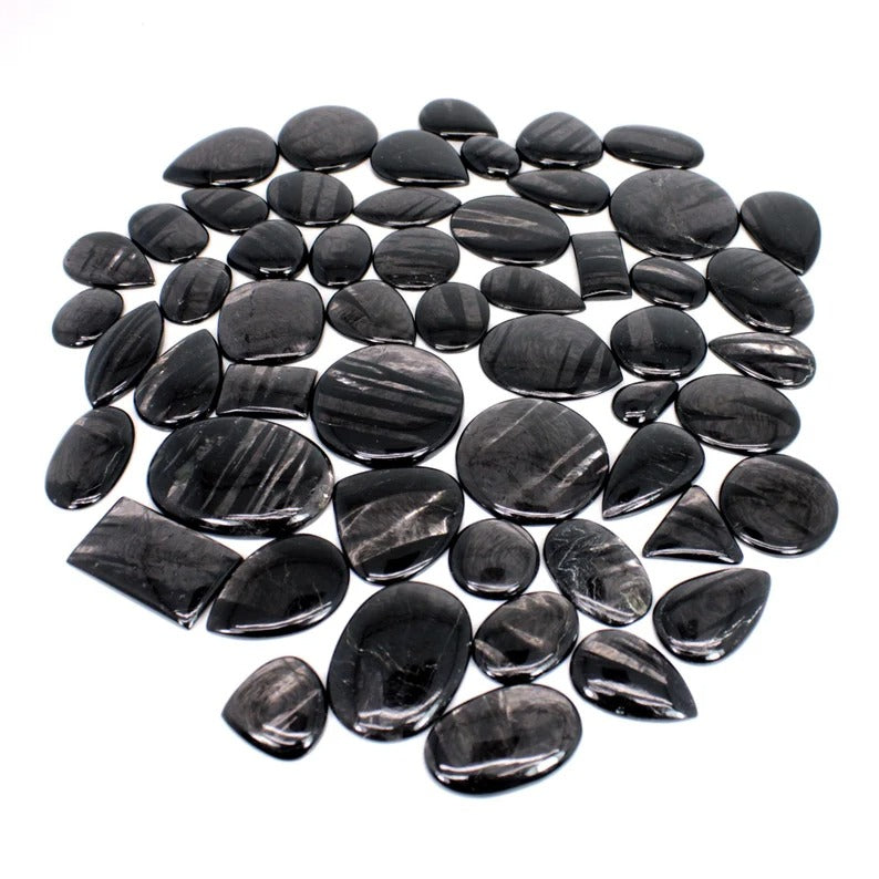 Natural Hypersthene AAA Grade Mix Shape Cabochon