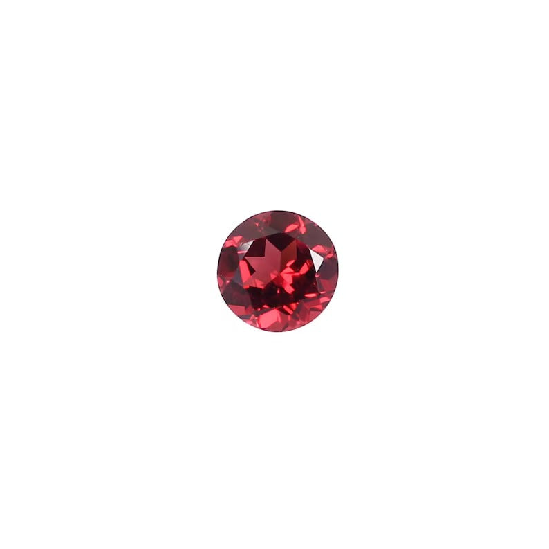 Natural Mozambique Garnet 6mm Round Faceted Cut AA Quality Loose Gemstone