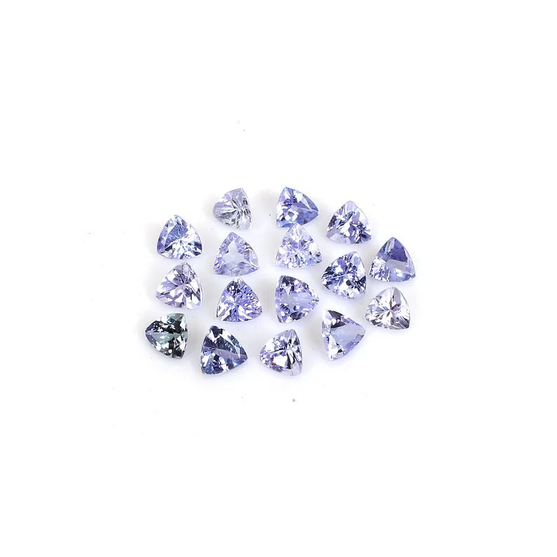 AAA Quality 1 Pcs Natural Tanzanite 5x5mm Trillion Cut 0.500Cts Loose Gemstone