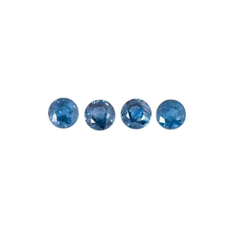 Natural London Blue Topaz 6mm Round 1.25 Cts AAA Quality Loose Gemstone