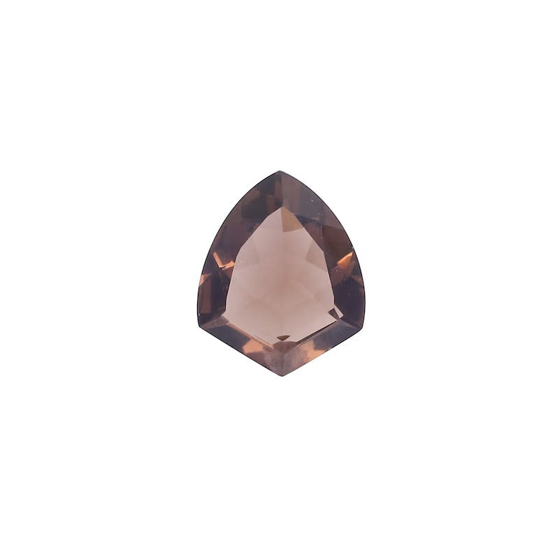 Smoky Quartz 9.55 Cts Shield Cut 18x15mm Loose Gemstone, AA Quality Gemstone