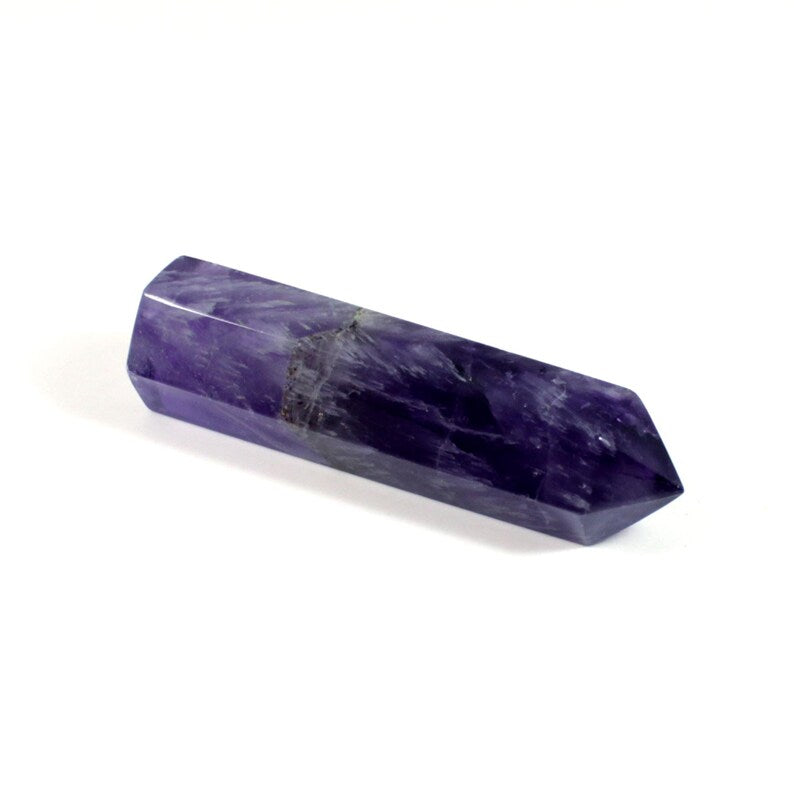 Amethyst Stone Single Point Healing Crystal Quartz