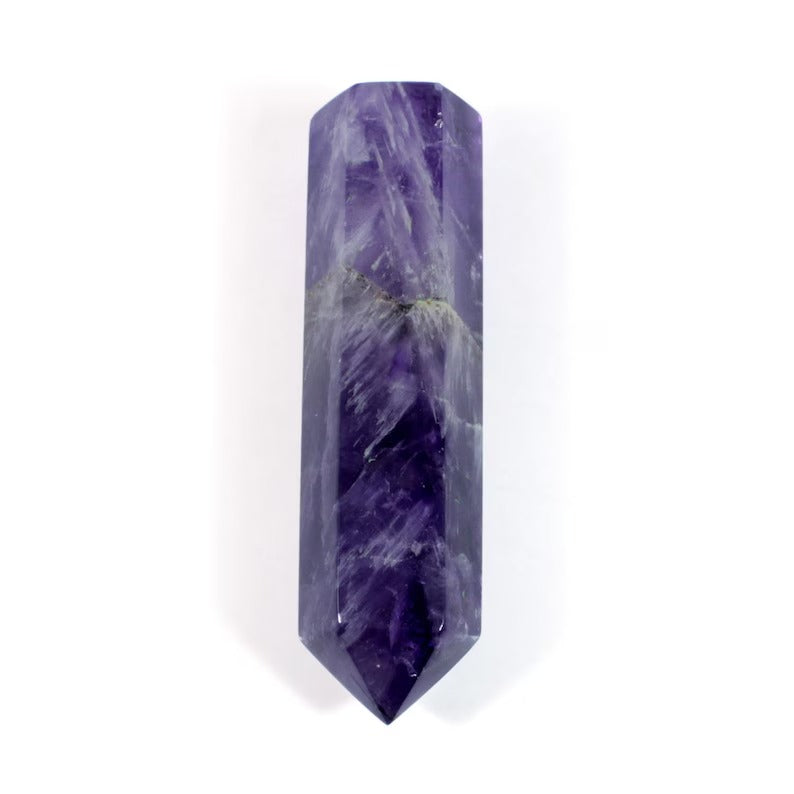 Amethyst Stone Single Point Healing Crystal Quartz