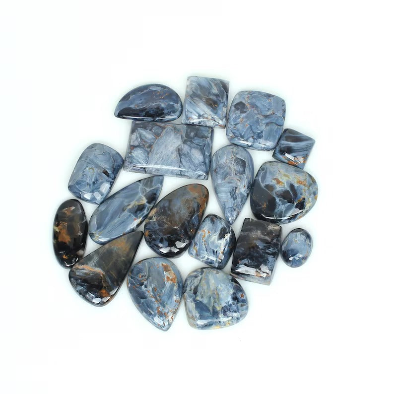 Natural pietersite freeform cabochon semi precious stone wholesale lot