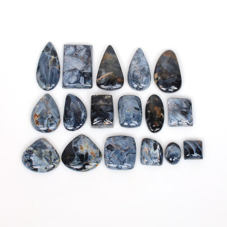 Natural pietersite freeform cabochon semi precious stone wholesale lot