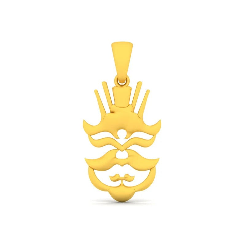 11k Pure Gold Charm Pendant