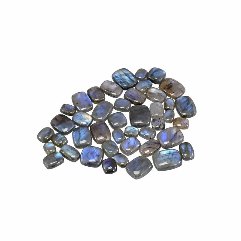 Wholesale Flashy Labradorite AAA Cabochon Gemstone 200Cts Lot