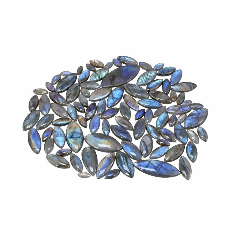 AAA Quality Healing Blue Flashy Loose Stones For Making Jewelry 200Cts Lot