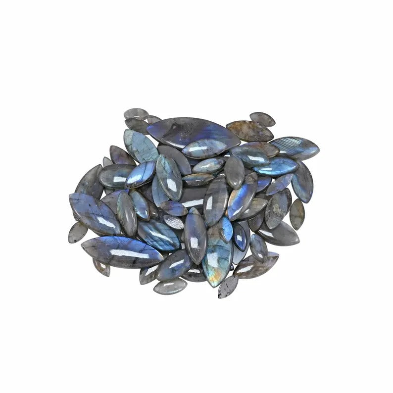 AAA Quality Healing Blue Flashy Loose Stones For Making Jewelry 200Cts Lot