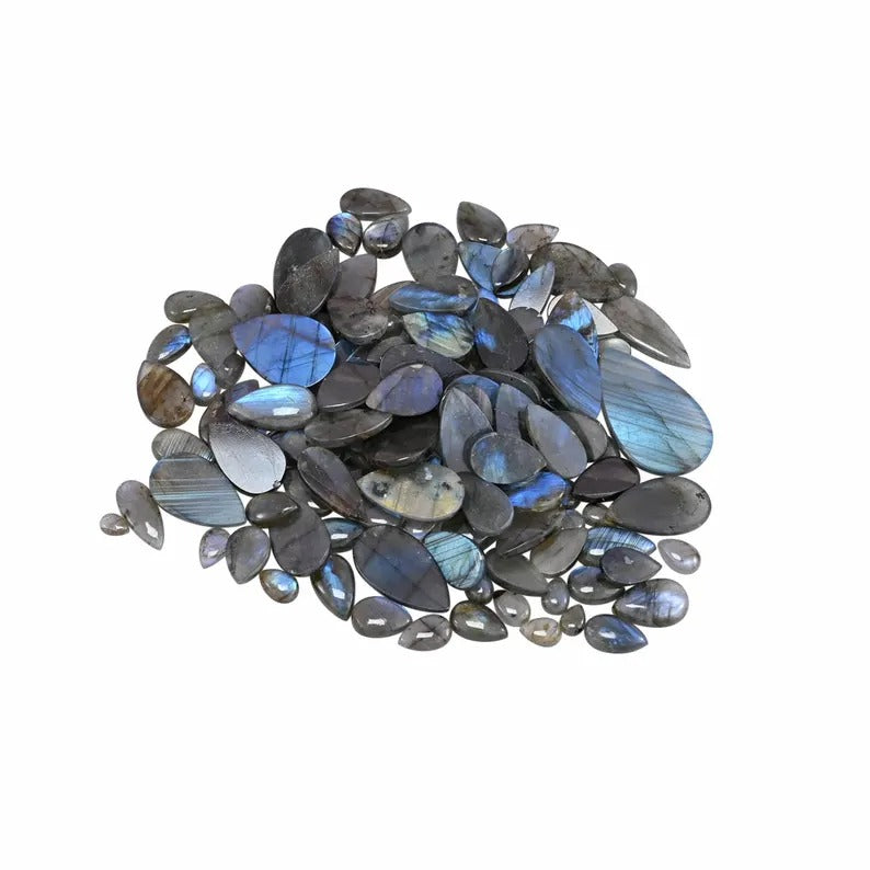 Wholesale Flashy Labradorite, AAA Cabochon Gemstone 500Cts Lot