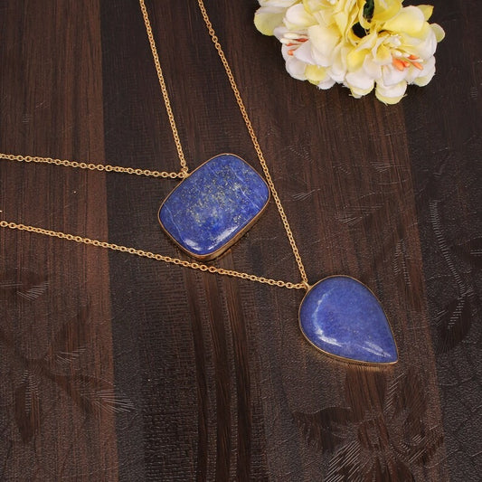 Exquisite Lapis Lazuli Vintage Necklace