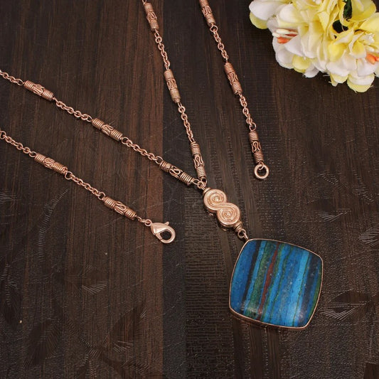 Valuable Rainbow Calcite Designer Necklace