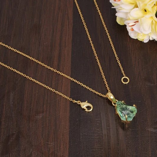 Valuable Natural Aquamarine Fashion Necklace